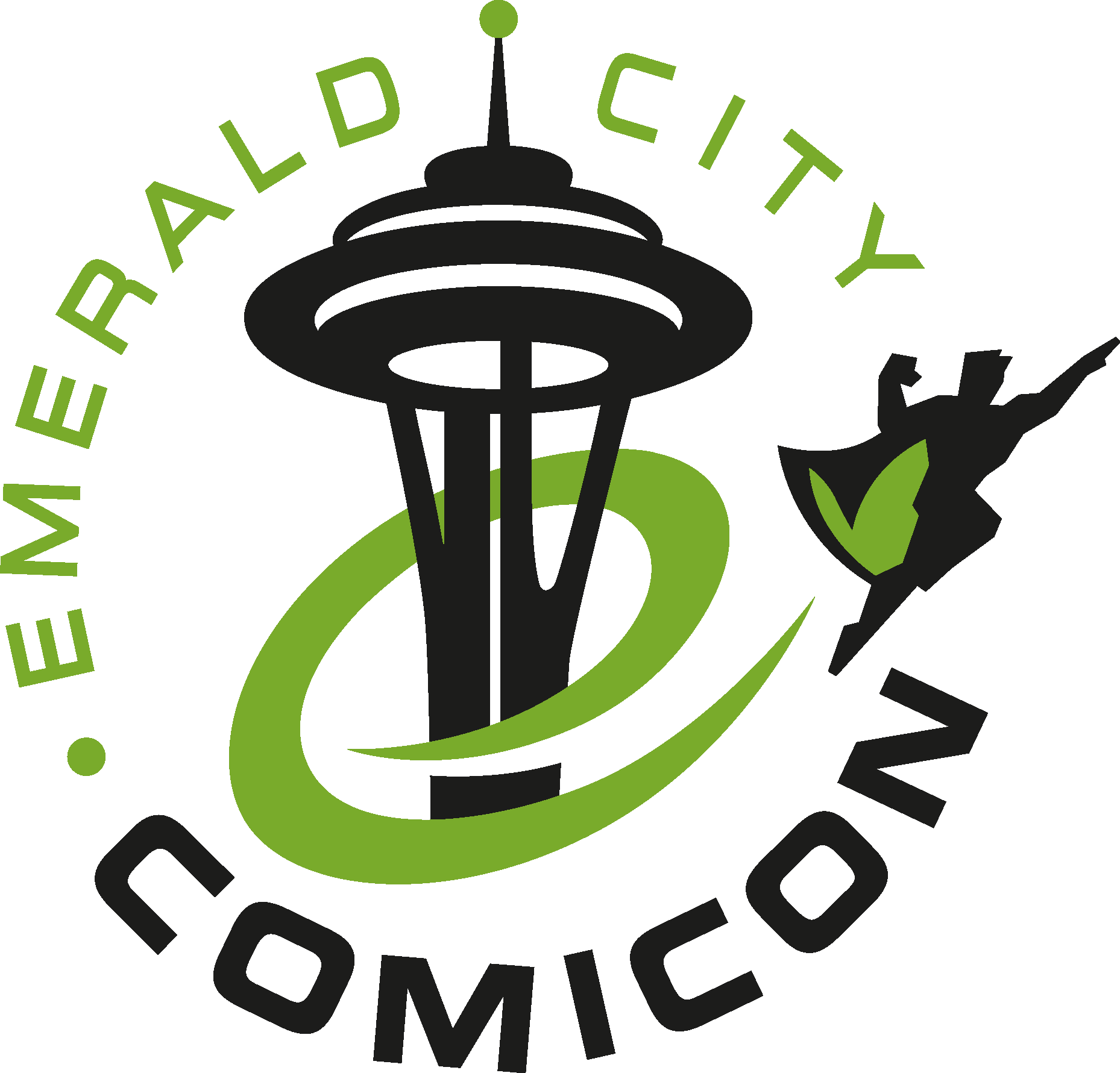 Emerald City Comic Con Logo Vector Logo